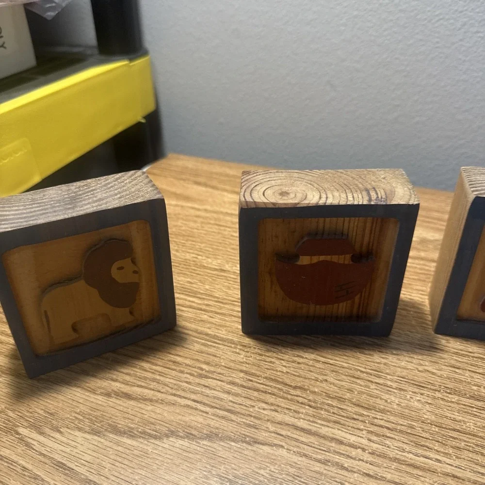 Wooden Display Noah's‎ Ark Blocks